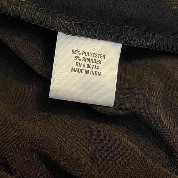 JBS After 5 Black Rhinestone Cold-Shoulder Dress 3X - Picture 11 of 12